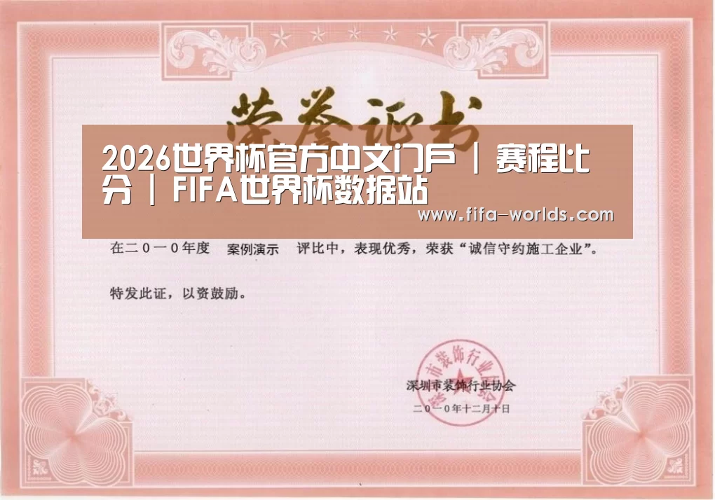 荣誉证书二